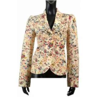  Christian Lacroix Floral Patterned Single Breasted Blazer 
