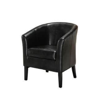  Simon Club Chair in Black Furniture & Decor