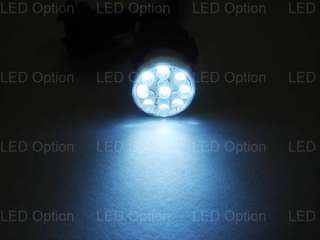 Xenon White 9 LED 194 168 2825 LED Door Lights Bulbs  