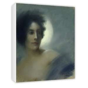  Woman with a Crescent Moon or, The Eclipse,   Canvas 