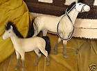 Horses toy lot of 2 English Western Saddles plastic  