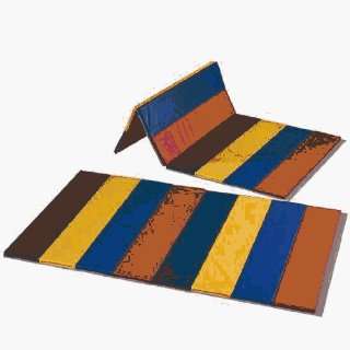 Gym Mats Folding Mats Flaghouse Deluxe Rainbow Mats   2 Sided H & L 