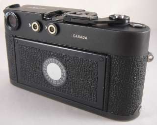 Leica Leitz M4 2 Canada 35MM Rangefinder Black Camera Body   Exc++ 