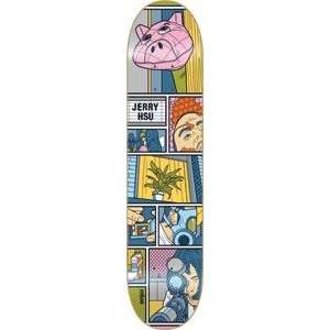  Enjoi Jerry Hsu Storyboard Skateboard Deck   7.5 x 31.5 