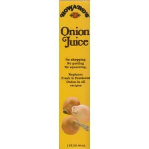 Howards Onion Juice, 2 Ounce Bottle  Grocery & Gourmet 