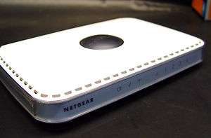 NetGear WPN824 108 Mbps 4 Port Wireless Router 606449039665  