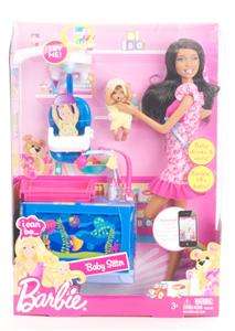 Barbie I can be Baby Sitter with Baby doll African American  