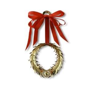  Georg Jensen Door Wreath Large, 24 carat Gold