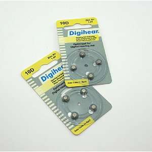    Digihear zinc air hearing aid batteries