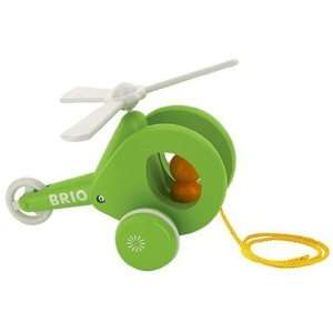  Brio Classic Pull Along Helicopter Toys & Games