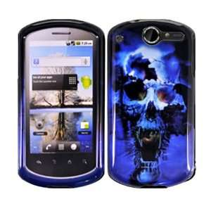  iFase Brand Huawei U8800/Impulse 4G Cell Phone Blue Skull 