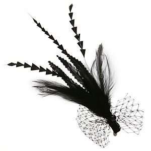 Jane Tran Hair Accessories Feather Clip, 1 ea