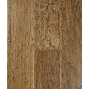   Floors TLEHY0709 5 Handscraped Engineered Hardwood, Golden Hickory