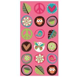    Lets Party By Amscan Hippie Chick Paper Treat Bags 