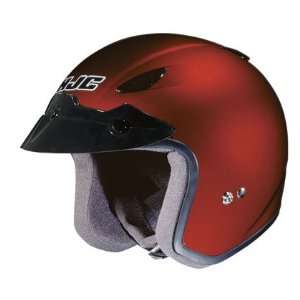 HJC CL 31 Open Face Motorcycle Helmet Wine Automotive
