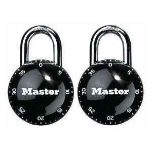  Master Lock COMBINATION LOCK 2075TAST TWIN PACK