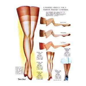  A Hosiery Service for a Fashion Frocks Customer 28x42 