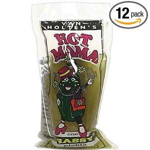 Van Holten Pickle, Hot Mama Dill, 13.2000 ounces (Pack of12)  