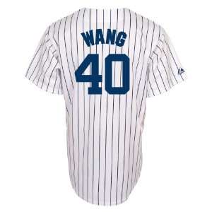  Chien Ming Wang New York Yankees Youth Replica Home Jersey 