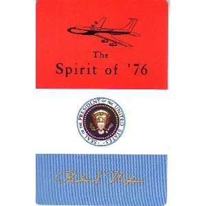  Single Richard Nixon Spirit of 76 Swap Playing Card 