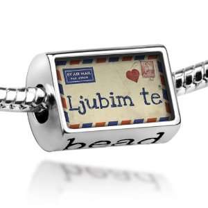   You Love Letter from Slovenia slovenian   Pandora Charm & Bracelet