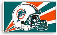 MIAMI DOLPHINS MENS DIGITAL SCHEDULE WATCH NFL  