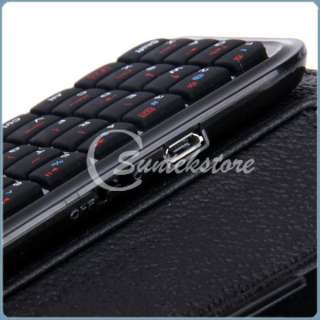 New Folio Wireless Bluetooth Keyboard With Leather Case Cover for 