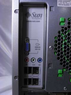 Sun Microsystems Ultra 20 Work Station Dual Core AMD 250GB Hard Drive 
