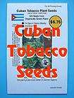 Cuban tobacco seeds Havana cigar, Make cigars