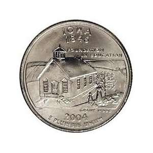  2004 P Uncirculated Iowa Quarter 