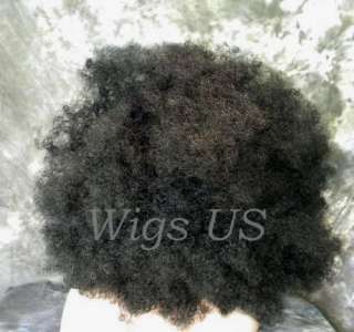 Wigs Glistening Jet Black Huge Jumbo Afro Wig US Seller  