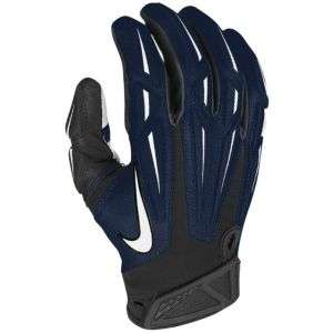   Receiver Glove   Mens   Football   Sport Equipment   Navy/Black/Grey