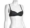 diesel black nylon angie underwire bikini top