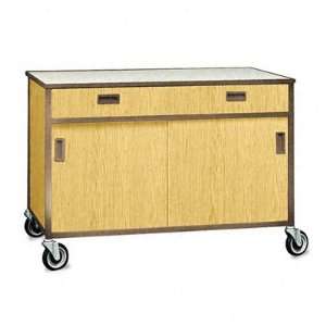  Fleetwood Drawer Shelf Cabinet, Adjustable Steel Shelf, 48 