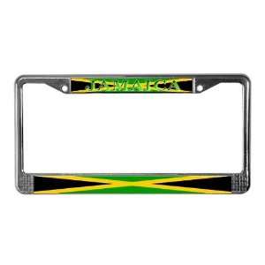  Jamaica Jamaican Flag Reggae License Plate Frame by 
