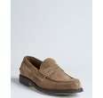 Churchs blue suede Pembrey penny loafers  