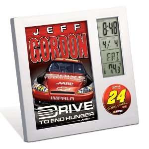  NASCAR Jeff Gordon Desk Clock