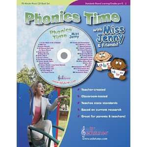   FRIENDS CD BOOK SET PHONICS TIME WITH MISS JENNY & 