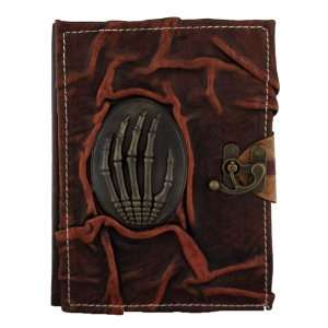   on a Brown Handmade Leather Bound Journal LO101