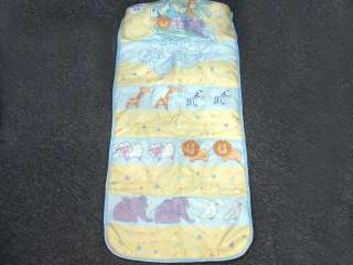 NEW Noahs Ark Animals Nap Mat and Pillow Preschool  