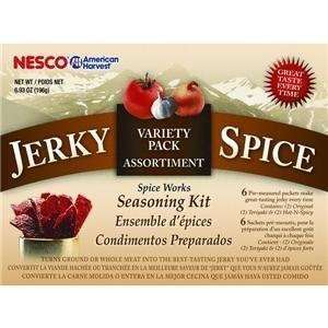 Nesco Variety Flavors 6 Pack Jerky Spice Packets BJV 6  