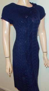 CALVIN KLEIN ~NEW~ COBALT DRESS SZ M (M85  