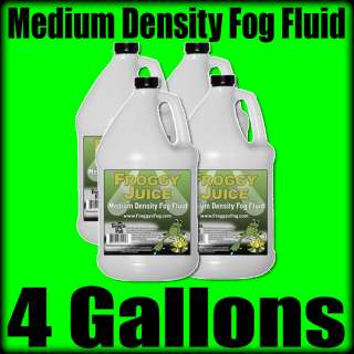 Froggys Pro Fog Juice Water Based Machine Fluid   4 Gallon Case