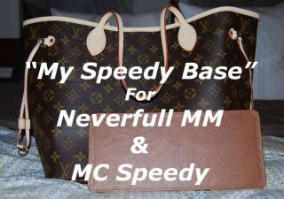 BASE SHAPER FOR LOUIS LV NEVERFULL MM & MC SPEEDY   BRN  