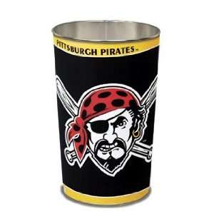   Pirates Waste Paper Trash Can   MLB Trash Cans