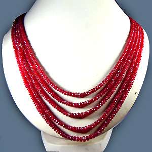 WOW RICH QUALITY & BEAUTIFUL 309.58 CTW RUBY NECKLACE  
