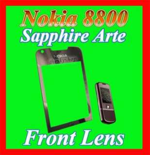 Front Lens Cover for Nokia 8800 Sapphire Arte Brown  