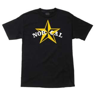 Nor Cal Nautical 2 Regular T Shirt Black  