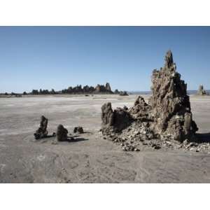  Desolate Landscape of Lac Abbe, Dotted with Limestone 