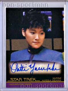   this is a mint star trek classic movies heroes and villains autograph